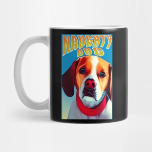 vintage naughty dog Mug